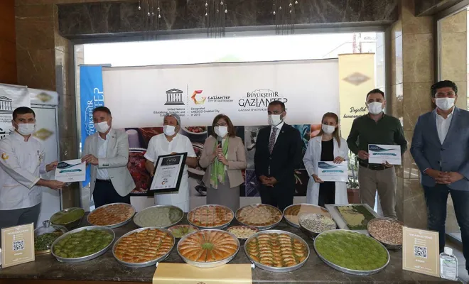 Gaziantep'te baklavacılara 