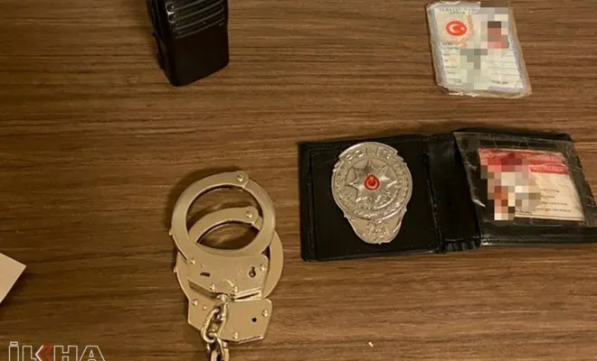 Gaziantep'te kendisini polis olarak tanıtan kişi gözaltına alındı