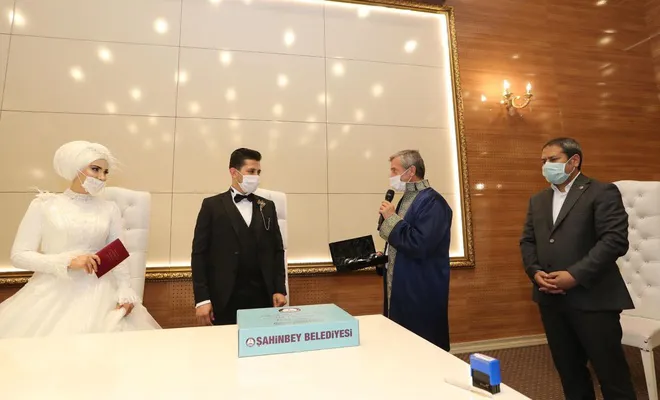 Gaziantep'te nikah törenleri ailelerin talebi olursa canlı yayından izlenebilecek