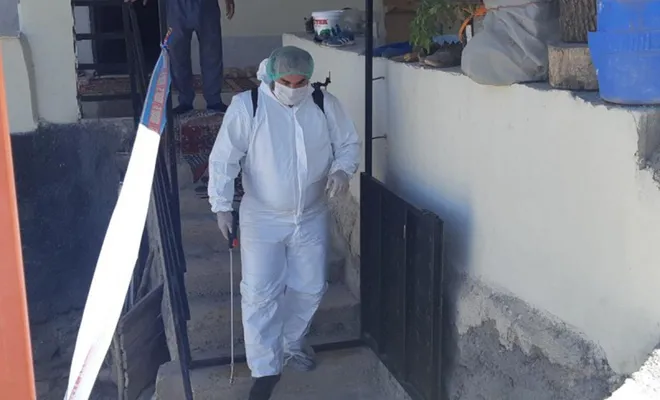 Gaziantep'te 14 evdeki 65 kişi karantinaya alındı