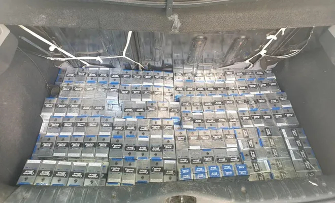 Gaziantep’te 11 bin 580 paket gümrük kaçağı sigara ele geçirildi