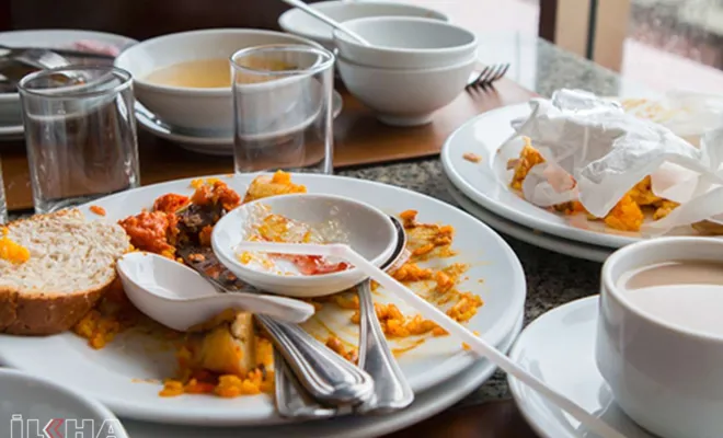 Türkiye israfta ilk sıralarda yer alıyor