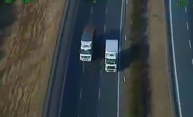 Gaziantep'te helikopter destekli trafik denetimi yapıldı