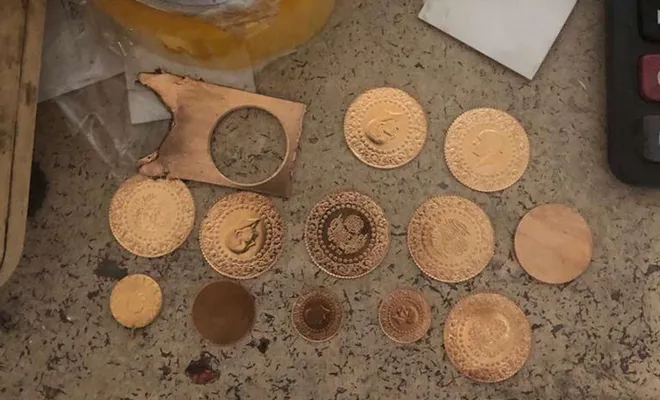 Sahte altın operasyonunda bir kişi gözaltına alındı