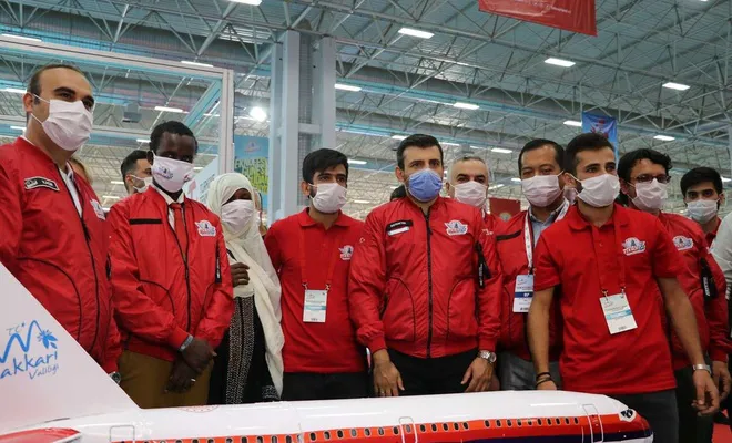 Somalili genç yetenek Guled Abdi TEKNOFEST'e katıldı