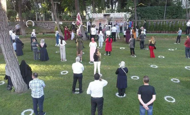 Pandemi sürecinde kır nikahlarına ilgi arttı