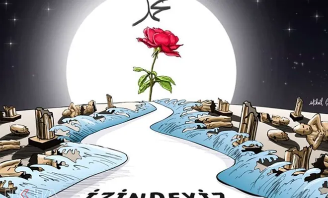 Gaziantep halkından 'Hazreti Muhammed en güzel örnektir' mesajı