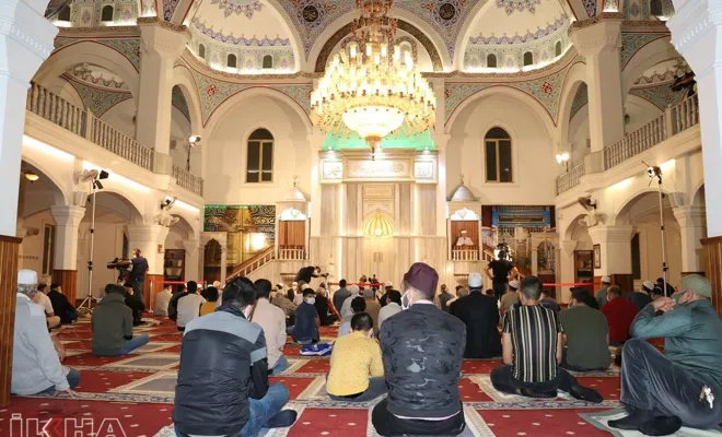 Gaziantep’te Mevlid Kandili dua ve salavatlarla idrak edildi