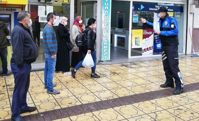 Covid-19 kurallarına uymayan 725 kişiye idari işlem uygulandı