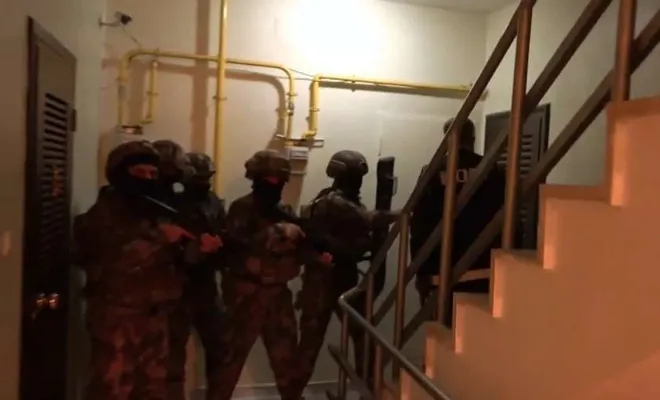 Gaziantep merkezli operasyonlarda 11 kişi gözaltına alındı