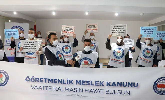 Eğitim-Bir-Sen'den “Öğretmenlik Meslek Kanunu” talebi