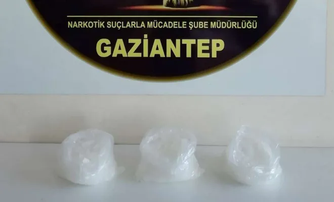 Gaziantep'te yolcu otobüsünde uyuşturucu ele geçirildi