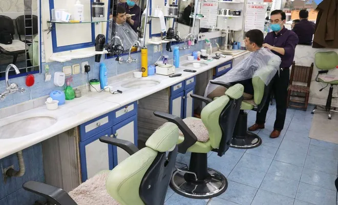 Berberlerin işleri yarı yarıya azaldı