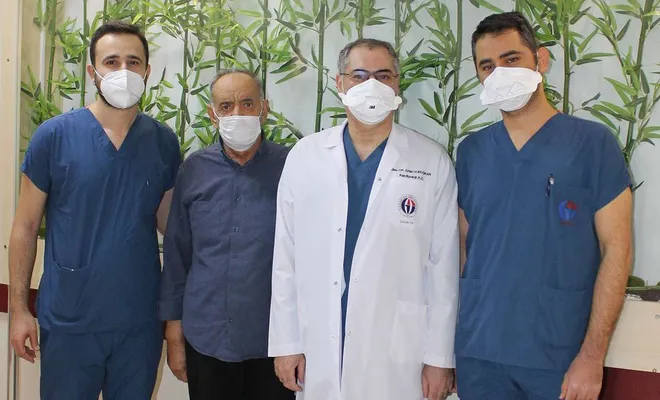 Türkiye’de ilk kez uygulanan yöntemle hayata döndü