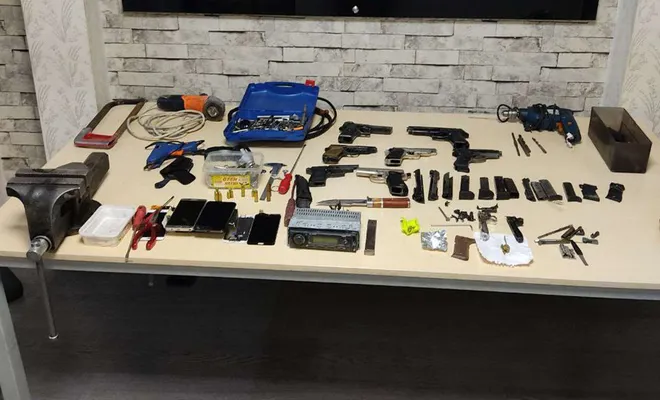 Gaziantep'te evini silah atölyesine çeviren şüpheli yakalandı