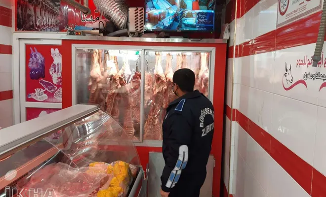 Gaziantep’te kasap ve et marketleri denetlendi