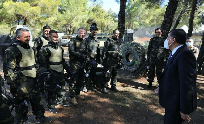 Gaziantep'te spor muhabirleri Paintball etkinliğinde bir araya geldi