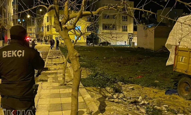 Kilis'e Suriye tarafından atılan 2 roket düştü