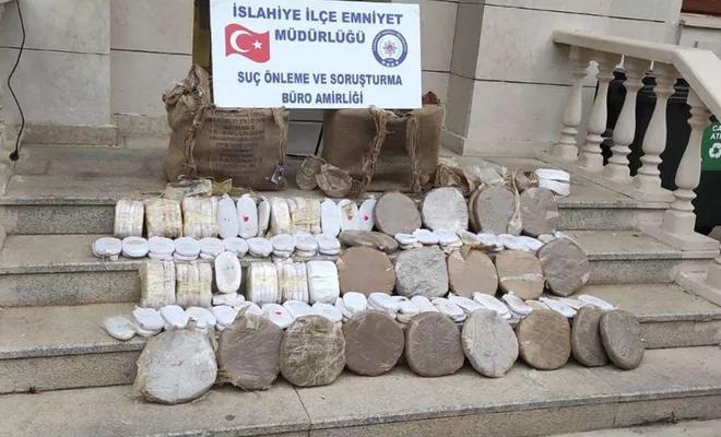 Gaziantep’te 53 kilo esrar ele geçirildi