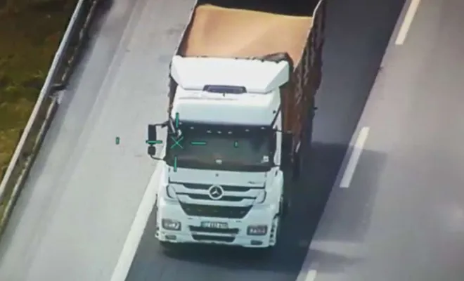 Helikopterli trafik denetimi yapıldı