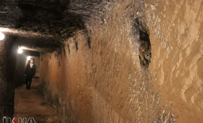 Kale’nin tünelleri ziyarete açılmak için gün sayıyor