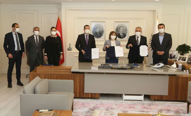 Çevreci yatırımın temelleri için protokol imzalandı