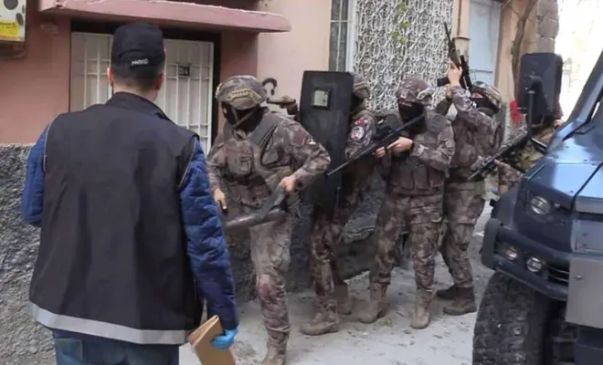 Gaziantep'te uyuşturucu ve hırsızlık operasyonlarında 119 zanlı tutuklandı