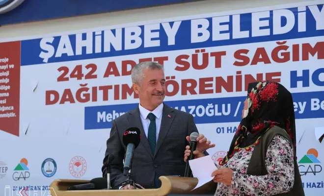 Hayvan yetiştiricilerine süt sağım makinası desteği