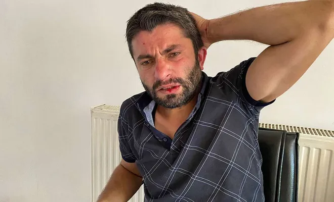 Haber takibindeki muhabir darp edildi