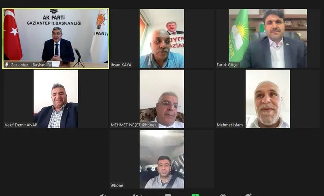 HÜDA PAR Gaziantep İl Başkanı Göçer siyasi partilerle bayramlaştı