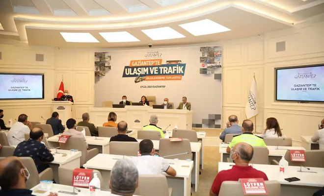 Gaziantep’te “Ulaşım ve Trafik Bilgilendirme Toplantısı” yapıldı