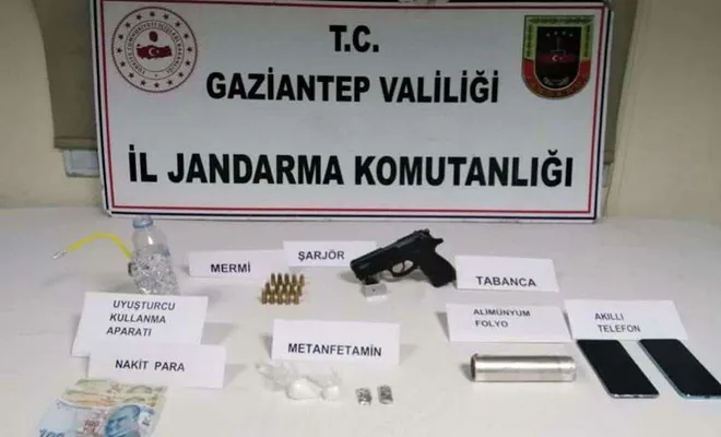 Uyuşturucu ile yakalanan şüpheli gözaltına alındı
