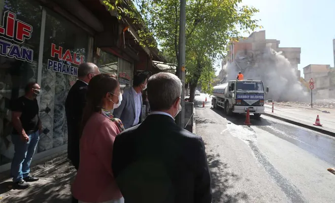 kentsel dönüşüm çalışmaları devam ediyor