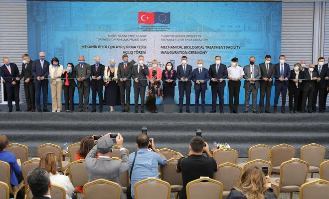 Gaziantep’te Mekanik Biyolojik Ayrıştırma Tesisi açıldı