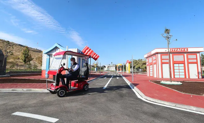 Gaziantep’te çocuklar için trafik parkları yapılıyor