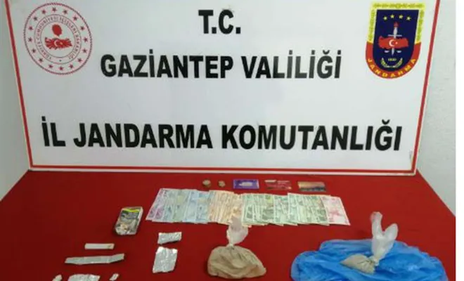 Gaziantep’te bir evde uyuşturucu ele geçirildi