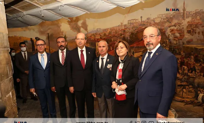 KKTC Cumhurbaşkanı Tatar: Gaziantep’in gurur duyulan bir tarihi var