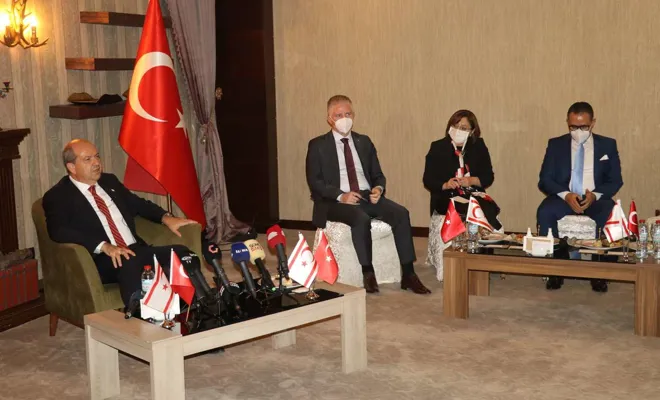 KKTC Cumhurbaşkanı Tatar: Türkiye ile ilişkileri her yönden geliştirmeliyiz