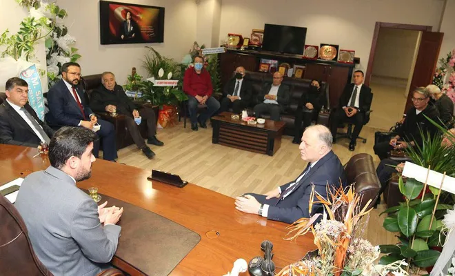 Gaziantep Gazeteciler Cemiyeti’ne ziyaretler sürüyor