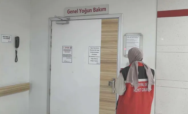 Babası tarafından darbedilen bebeğin tedavisi devam ediyor