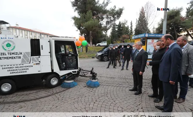 Şahinbey Belediyesi’nden ilçe belediyelere destek