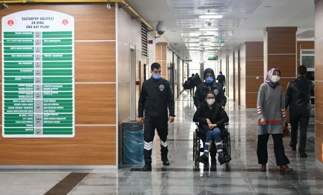 Gaziantep Adliyesi'nde engelliler için özel birim kuruldu