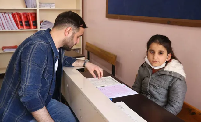 Görme engellilerin Siyer Yarışması heyecanı