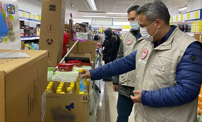 Gaziantep’te marketlerde “yağ stokçuluğu” ve “fahiş fiyat” denetimleri