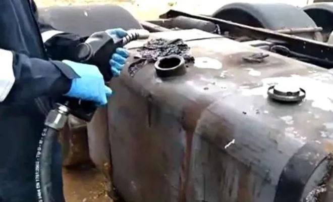 Gaziantep'te 8 bin litre kaçak akaryakıt ele geçirildi