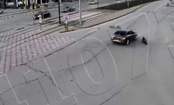 Gaziantep’te meydana gelen feci trafik kazaları kameraya yansıdı