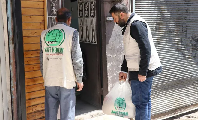 Gaziantep Umut Kervanı Ramazan ayında yardımlarına hız verdi