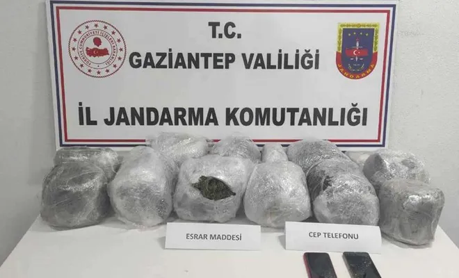 Gaziantep'te uyuşturucu ve kaçakçılık operasyonlarında 203 şüpheli hakkında işlem yapıldı