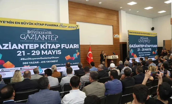 Gaziantep Kitap Fuarı açıldı