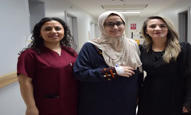 Irak'tan gelen hasta sağlığına ANKA'da kavuştu 